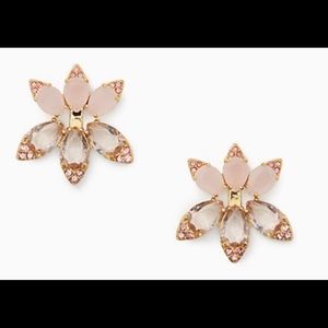 Brand new Kate spade blushing blooms earring